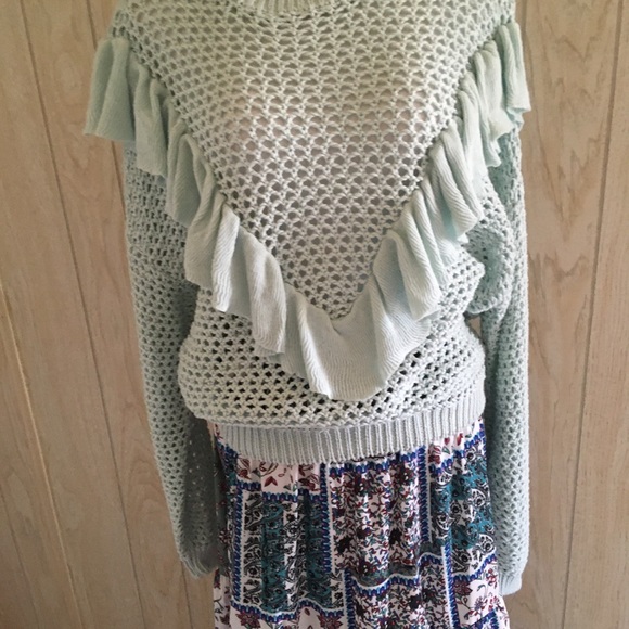 Mint knit sweater - Picture 11 of 11